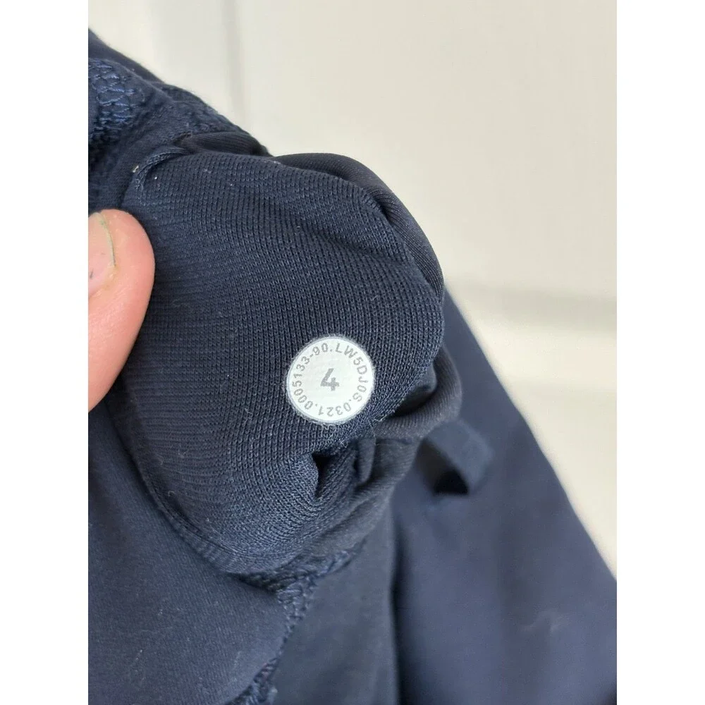 Lululemon Wunder Train High Rise Leggings Size 4 Navy Blue - 425